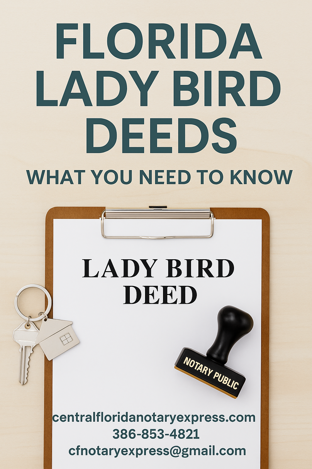 Florida Lady Bird Deed Guide | Secure Property | Central Florida Notary Express