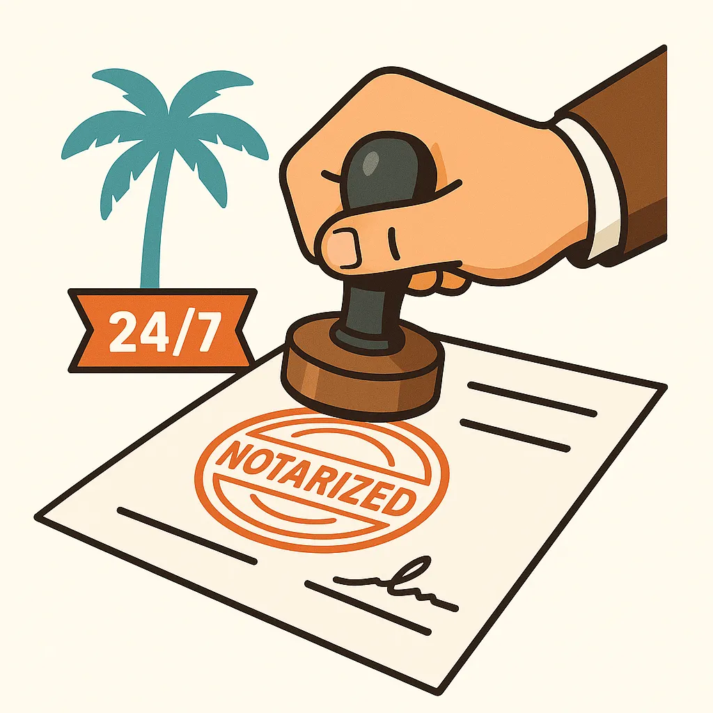 notary cartoon pic